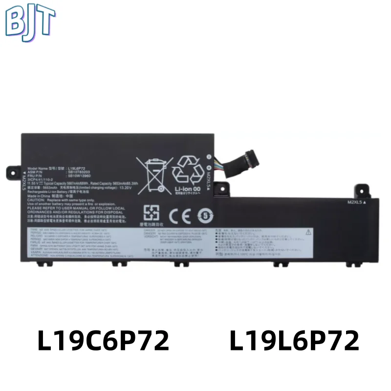 New L19C6P72 L19L6P72 Laptop Battery For Lenovo ThinkPad T15p 1st Gen 20TN 20TM P15v 1st Gen 20TQ 20TR SB10T83203 SB10T83204
New L19C6P72 L19L6P72 Laptop Battery For Lenovo ThinkPad T15p 1st Gen 20TN 20TM P15v 1st Gen 20TQ 20TR SB10T83203 SB10T83204