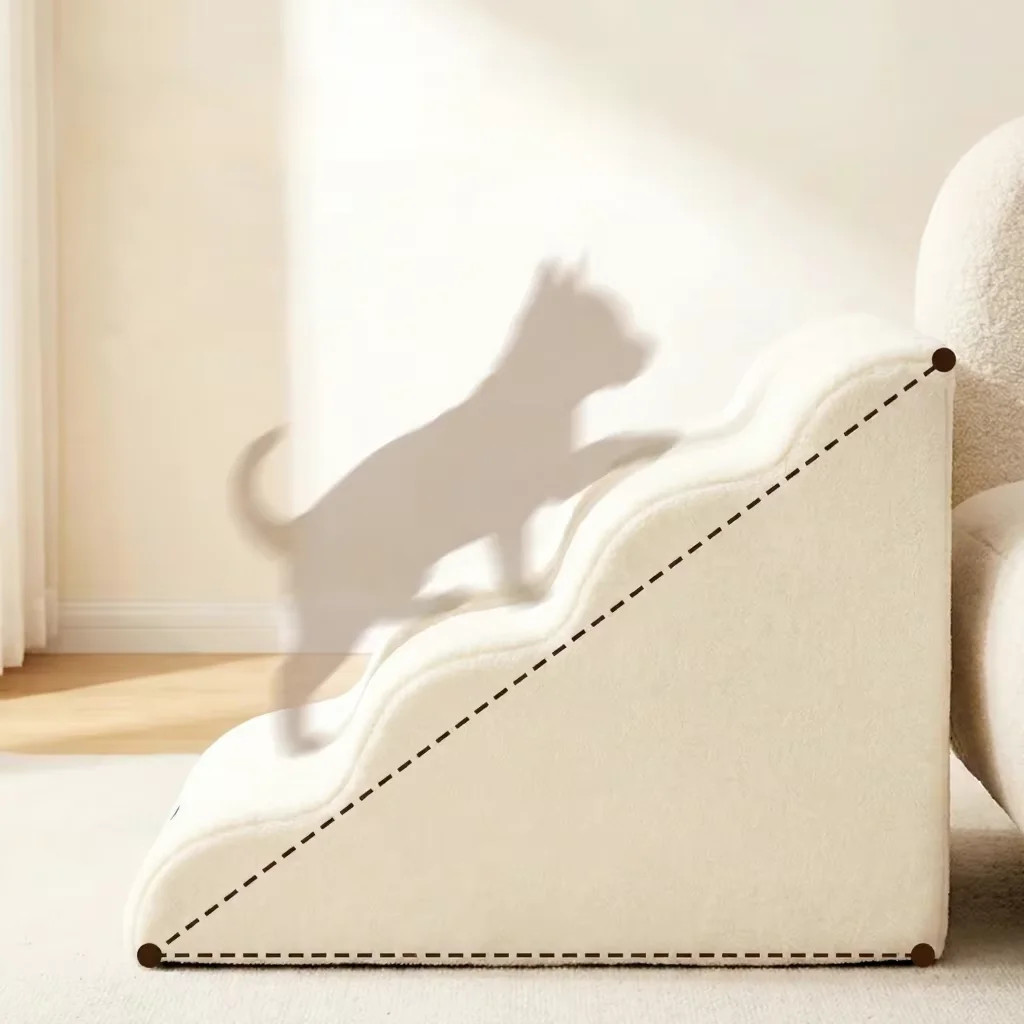 Soft Comfortable Plush Suede Slope Detachable Non-Slip Cotton-Filled Eco-friendly Pet Stairs Breathable Solid Removable Cover
Soft Comfortable Plush Suede Slope Detachable Non-Slip Cotton-Filled Eco-friendly Pet Stairs Breathable Solid Removable Cover