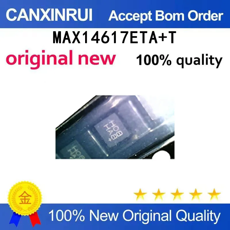 (5-100 pieces)MAX14617ETA+T silk screen BOH BAH TDFN-8 USB2.0 switch IC
(5-100 pieces)MAX14617ETA+T silk screen BOH BAH TDFN-8 USB2.0 switch IC