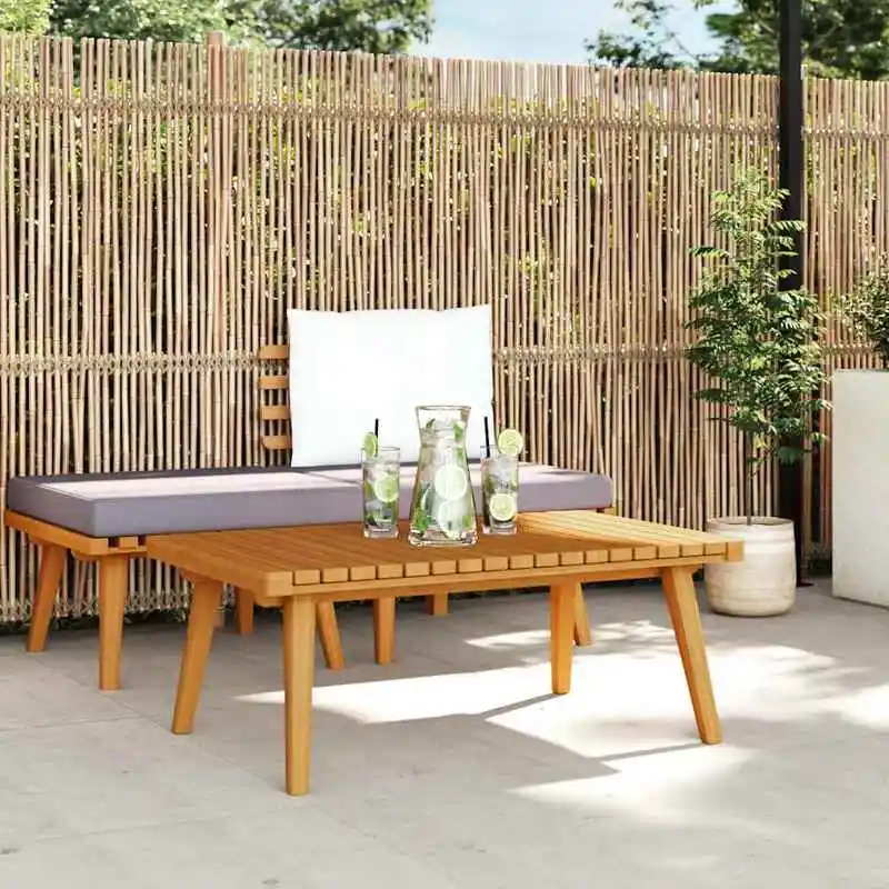 Patio Coffee Table 35.4"x21.7"x13.8" Solid Acacia Wood
Patio Coffee Table 35.4"x21.7"x13.8" Solid Acacia Wood