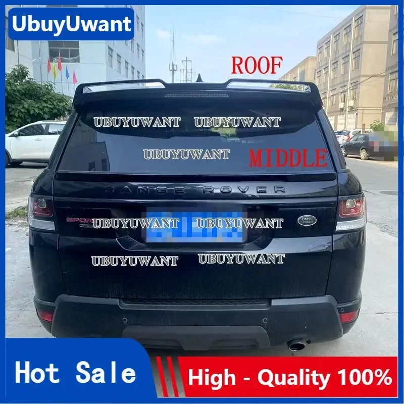 Rear Roof Lip Spoiler For Land Rover Range Rover Sport 2014-2021 Rear Wing Extension ABS Black Car Tail roof and middle spoiler
Rear Roof Lip Spoiler For Land Rover Range Rover Sport 2014-2021 Rear Wing Extension ABS Black Car Tail roof and middle spoiler