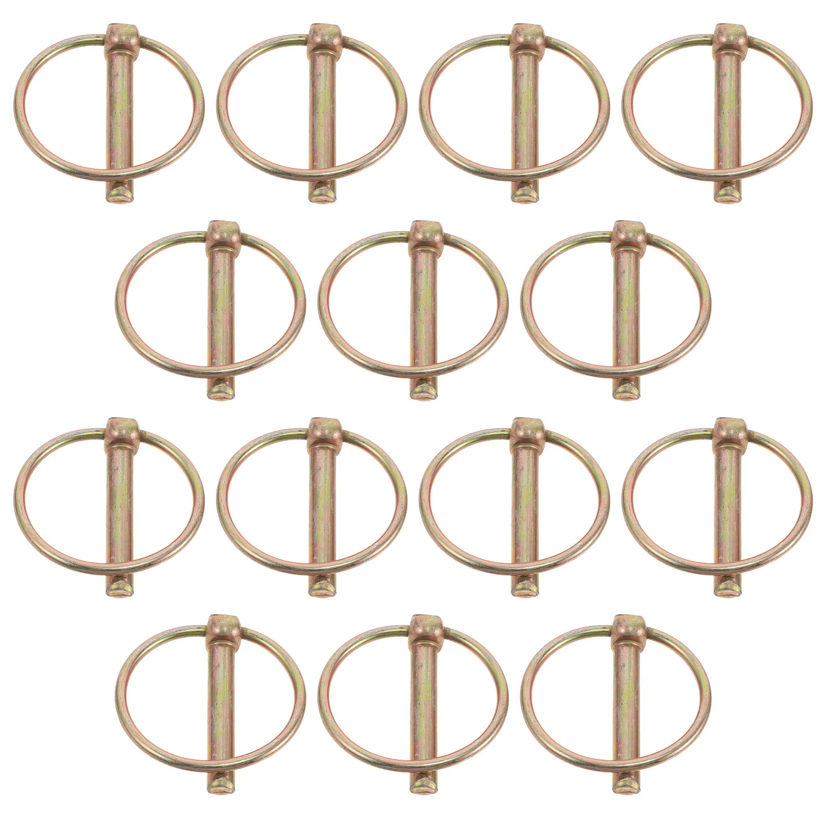 20Pcs Heavy Duty Trailer Hitch Pin Kit High Strength Steel Lynch Pins for Trucks Tractors Lawn Mowers Trailers Boat Dump Gate
20Pcs Heavy Duty Trailer Hitch Pin Kit High Strength Steel Lynch Pins for Trucks Tractors Lawn Mowers Trailers Boat Dump Gate