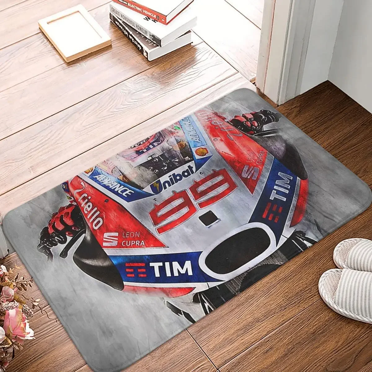 Гоночный коврик Moto Gp Хорхе Лоренцо гоночный коврик для спальни крутой коврик Домашний коврик кухонный ковер украшение
Гоночный коврик Moto Gp Хорхе Лоренцо гоночный коврик для спальни крутой коврик Домашний коврик кухонный ковер украшение