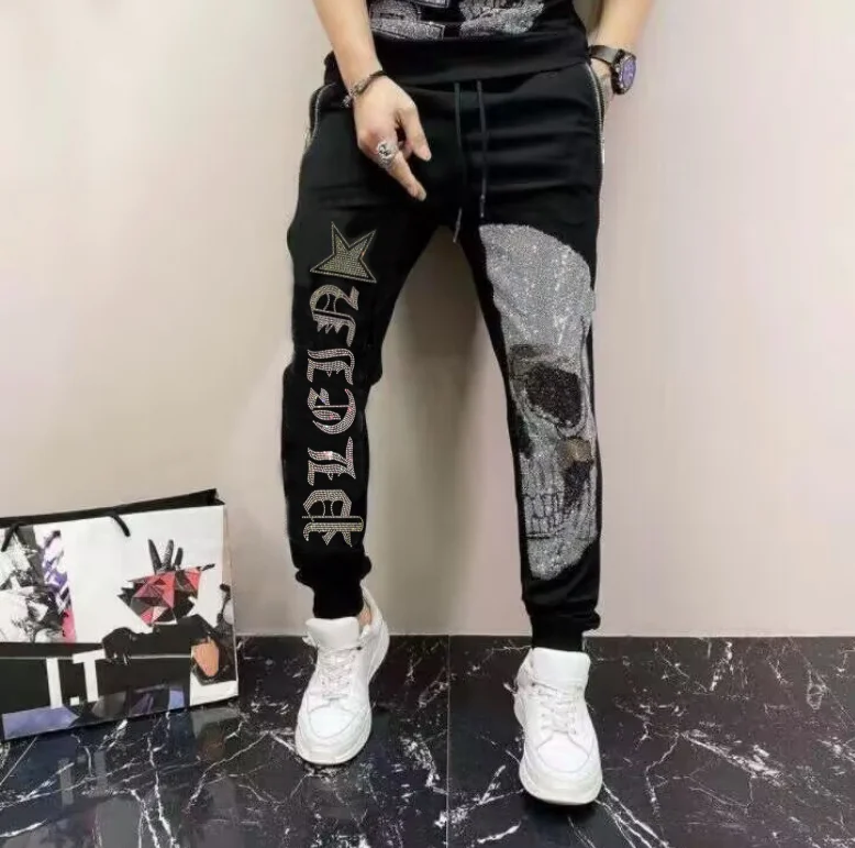 2025 Men Joggers Casual Pants Fitness Men Sportswear Rhinestones Trousers Black Jogger Track Pants
2025 Men Joggers Casual Pants Fitness Men Sportswear Rhinestones Trousers Black Jogger Track Pants
