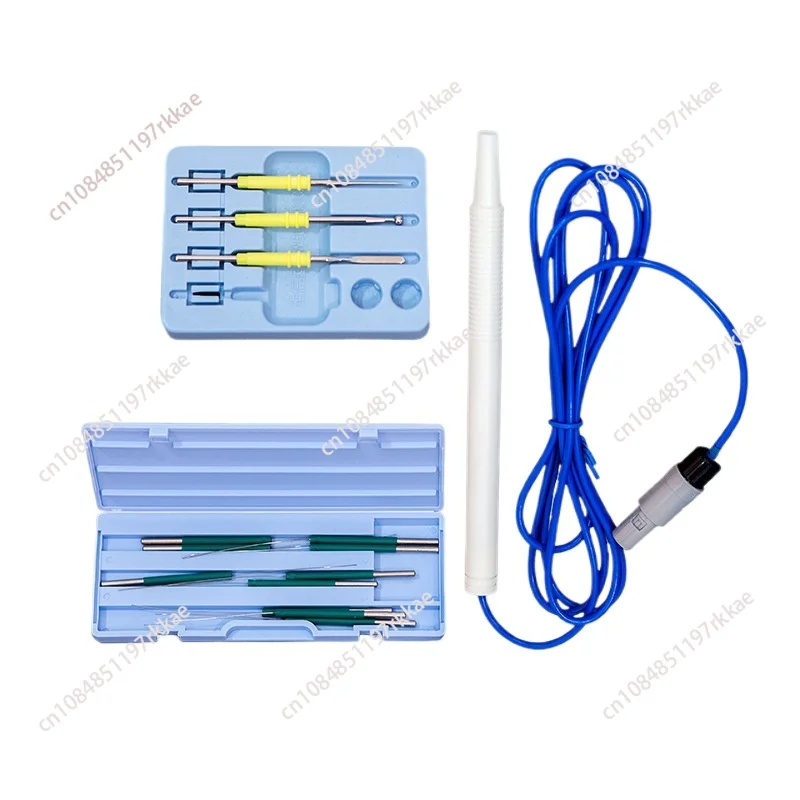 9651B High Frequency Ionic Electrode Pen Handle Accessories Connection Cable Package
9651B High Frequency Ionic Electrode Pen Handle Accessories Connection Cable Package