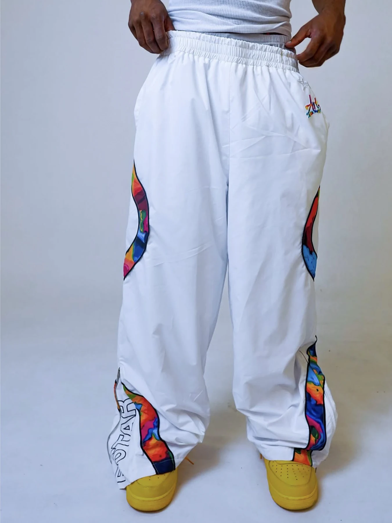 Street y2k fashion hip-hop unisex casual pants loose elastic waist sports wide-leg pants
Street y2k fashion hip-hop unisex casual pants loose elastic waist sports wide-leg pants