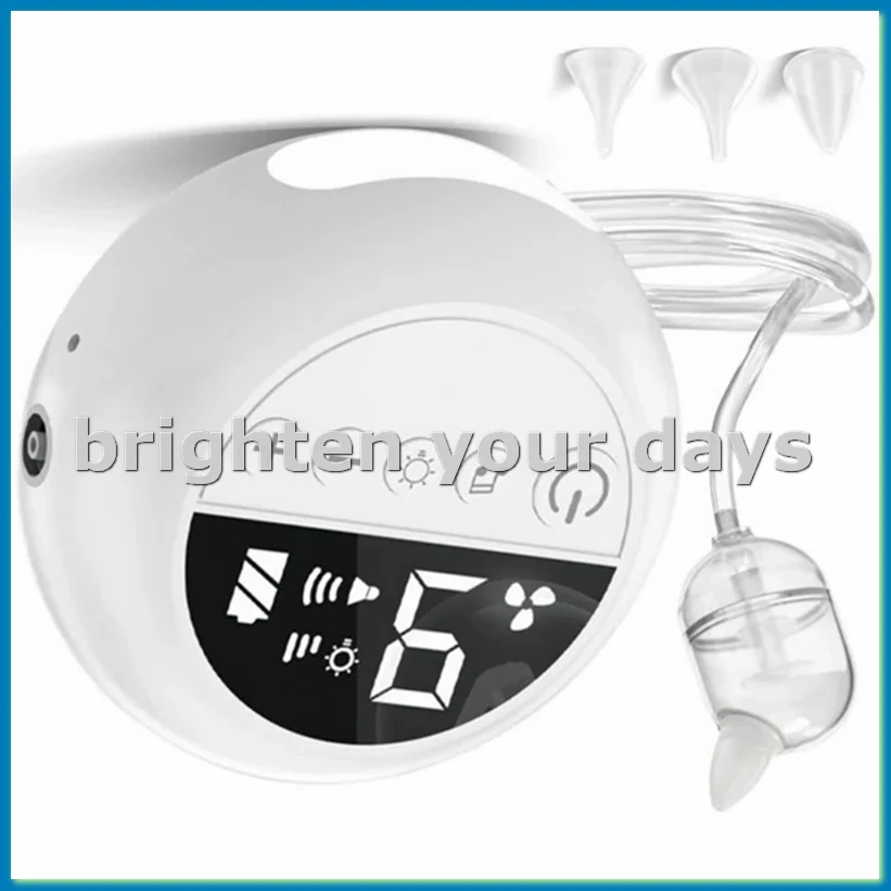 Baby Nasal Aspirator Nose Cleaner Silicone Adjustable Suction Child Health Safety Convenient Low Noise Baby Products-A63M
Baby Nasal Aspirator Nose Cleaner Silicone Adjustable Suction Child Health Safety Convenient Low Noise Baby Products-A63M