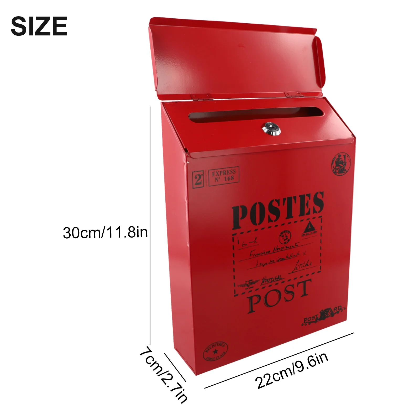 Large Capacity Mailbox Retro Postal Letter Box Secure And Private Vintage Design Ample Space Easy Installation
Large Capacity Mailbox Retro Postal Letter Box Secure And Private Vintage Design Ample Space Easy Installation