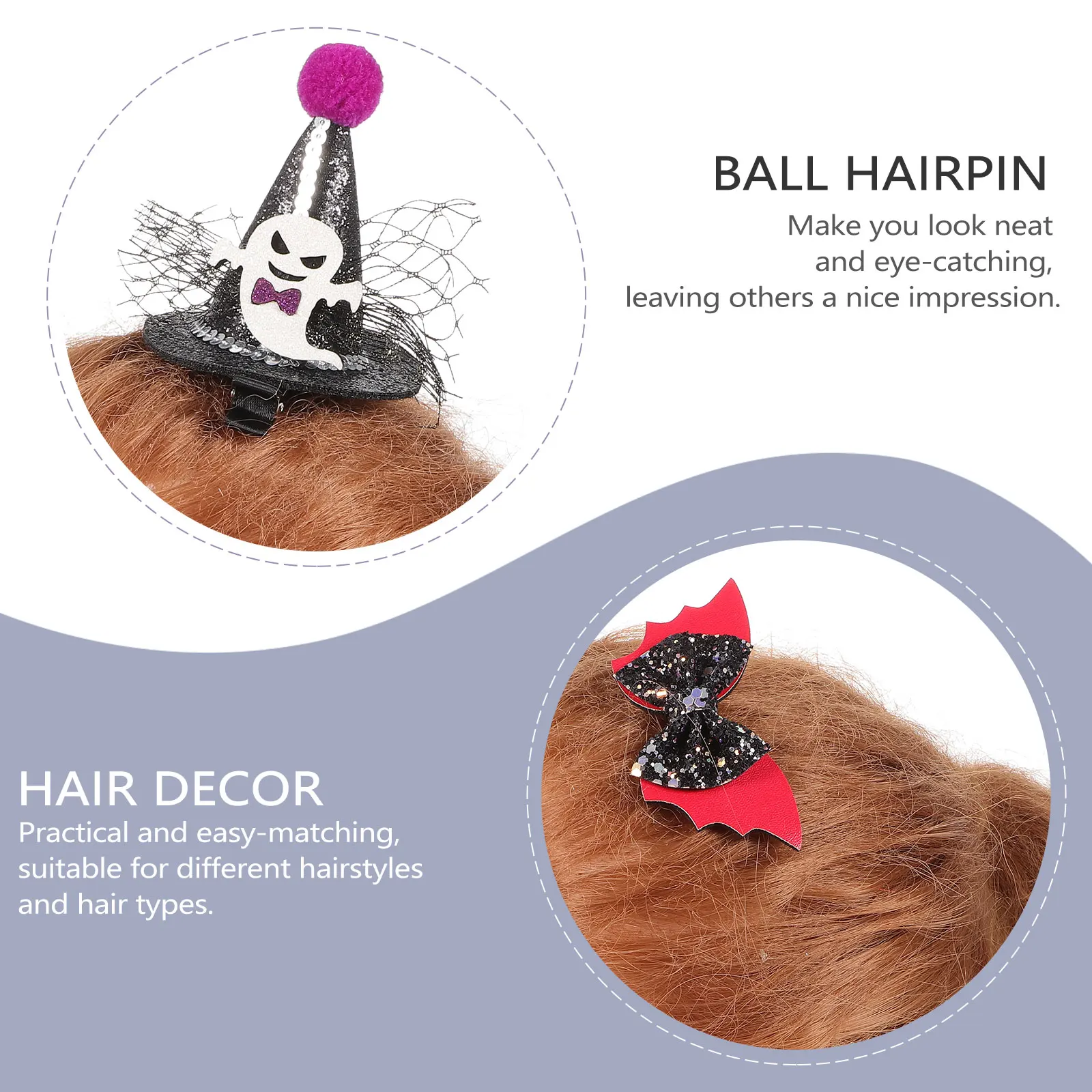 8pcs Halloween Pumpkin Hat Hairpin Set Kids Accessories Glitter Flexible Teeth Women Decor Cartoon Festival
8pcs Halloween Pumpkin Hat Hairpin Set Kids Accessories Glitter Flexible Teeth Women Decor Cartoon Festival