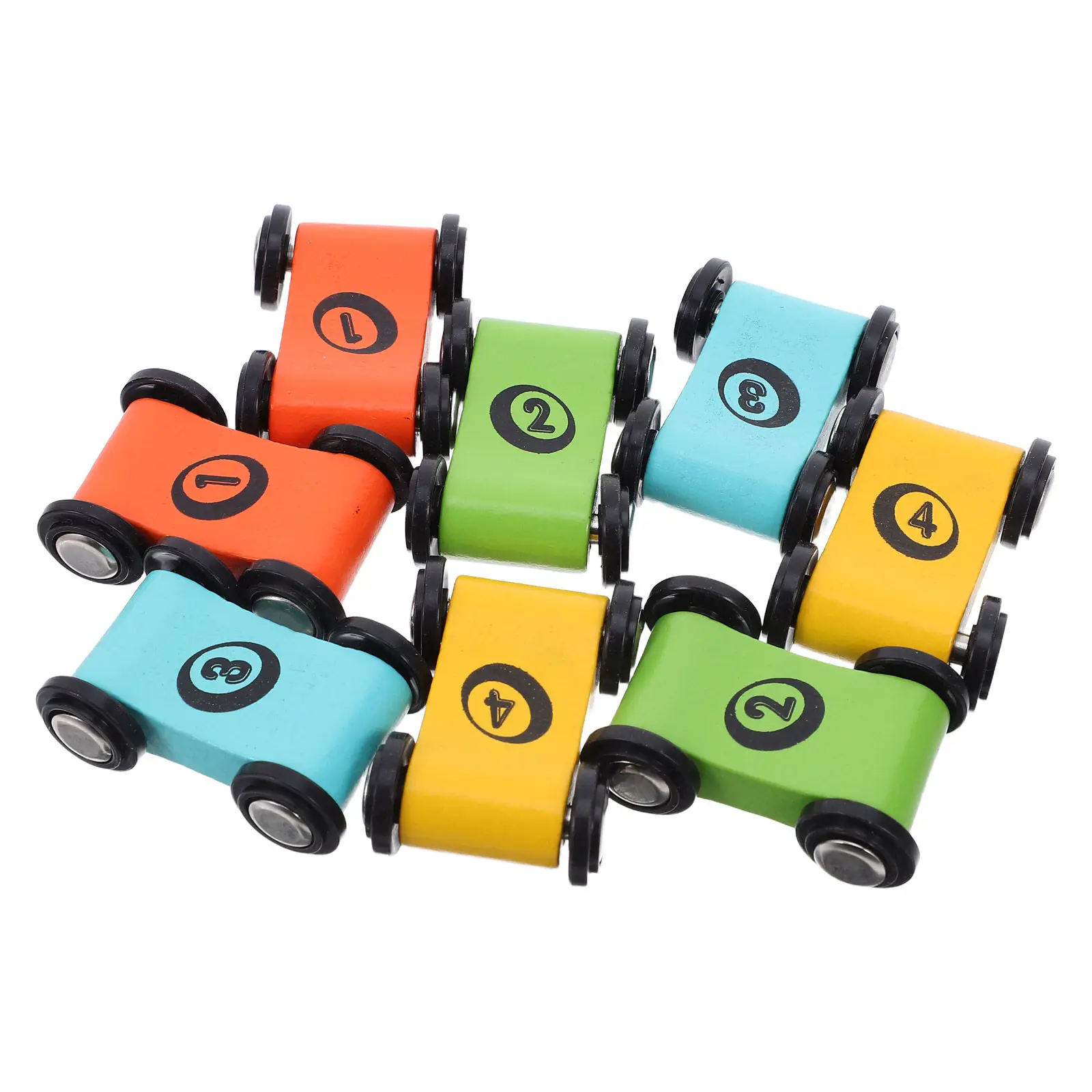 8Pcs Children Wooden Racing Car Set Natural Wood Material Non-Toxic Bright Colors Toddler Friendly Desktop Interactive Race Game
8Pcs Children Wooden Racing Car Set Natural Wood Material Non-Toxic Bright Colors Toddler Friendly Desktop Interactive Race Game