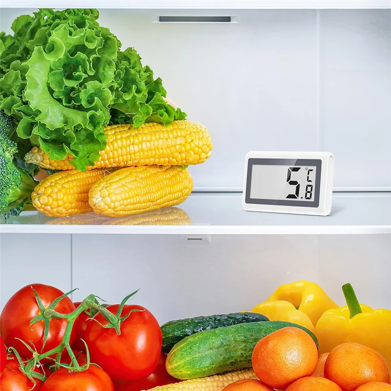 B28C-Fridge Freezer Thermometer, Digital Refrigerator Thermometer,With LCD Display, °C/°F Switch,For Kitchen,Home,Restaurants
B28C-Fridge Freezer Thermometer, Digital Refrigerator Thermometer,With LCD Display, °C/°F Switch,For Kitchen,Home,Restaurants