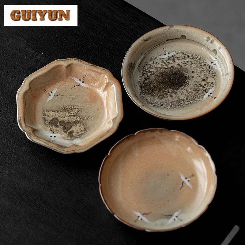 Wood-fired Porcelain Crane Pot Bearing Holder Antique Pot Base Dry Brew Table Tea Tray Flower Tea Teaset Accessories Ornaments
Wood-fired Porcelain Crane Pot Bearing Holder Antique Pot Base Dry Brew Table Tea Tray Flower Tea Teaset Accessories Ornaments