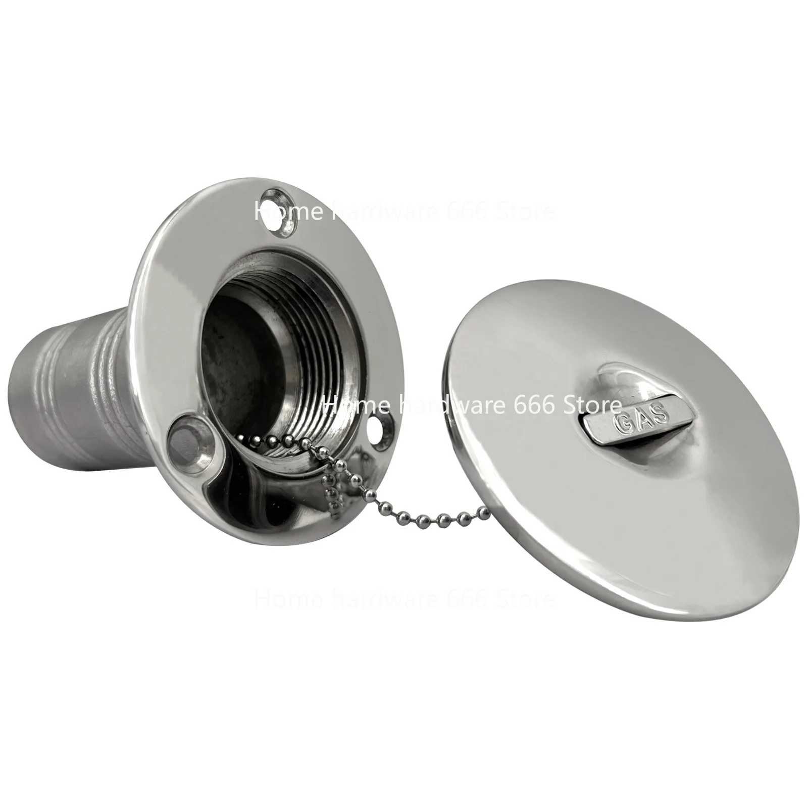 Marine Stainless Steel 38mm with Cover Water Injection Port Fuel Tank GAS Refueling Outlet Pipe Plug Yacht Ship Accessories
Marine Stainless Steel 38mm with Cover Water Injection Port Fuel Tank GAS Refueling Outlet Pipe Plug Yacht Ship Accessories