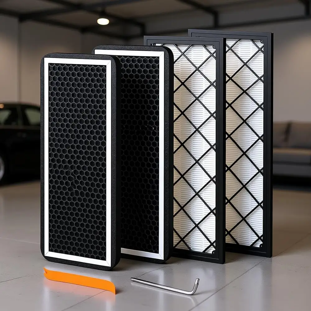 Cabin Air Filters Compatible with 2020-2026 Model Y External Front Trunk Air Intake Filters 2025 2026 Intake Cabin Air Filtratio
Cabin Air Filters Compatible with 2020-2026 Model Y External Front Trunk Air Intake Filters 2025 2026 Intake Cabin Air Filtratio