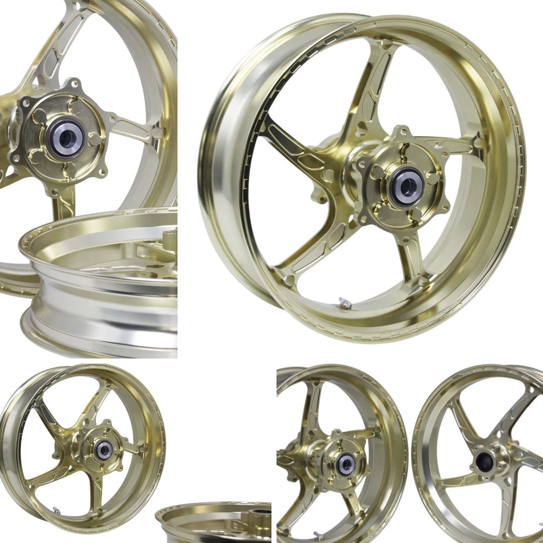 Wholesale Custom 17*3.5 17*5.0 CNC Forged Aluminum Alloy Motorcycle Rims for KTM 390 / 690
Wholesale Custom 17*3.5 17*5.0 CNC Forged Aluminum Alloy Motorcycle Rims for KTM 390 / 690
