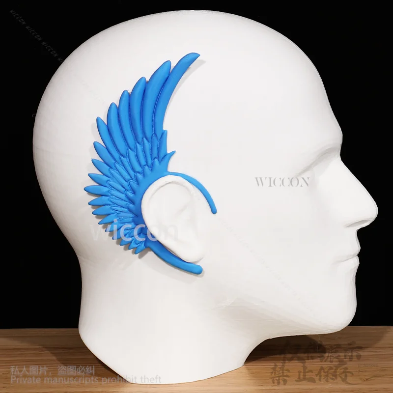 Anime Fairy Cosplay Blue Wings Ear Ear Clip Cuff Earrings Man Woman Halloween Christmas Roleplay 3D Polylactic Acid Customized
Anime Fairy Cosplay Blue Wings Ear Ear Clip Cuff Earrings Man Woman Halloween Christmas Roleplay 3D Polylactic Acid Customized