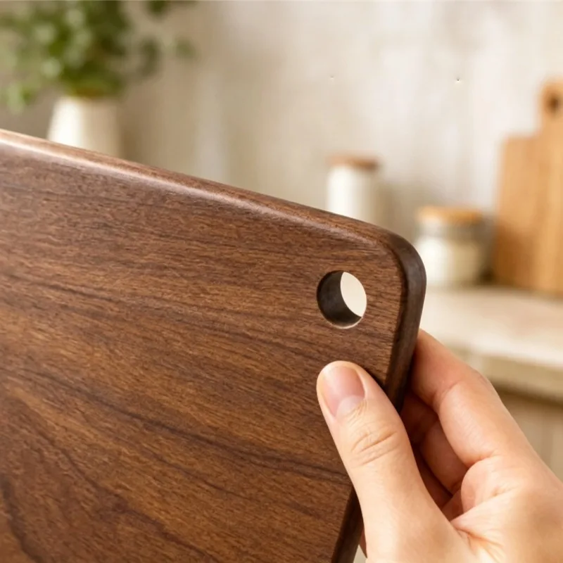 Solid Wood Cutting Board, Ebony, Multi Sizes, Anti-Warping, Food Safe for Kitchen
Solid Wood Cutting Board, Ebony, Multi Sizes, Anti-Warping, Food Safe for Kitchen
