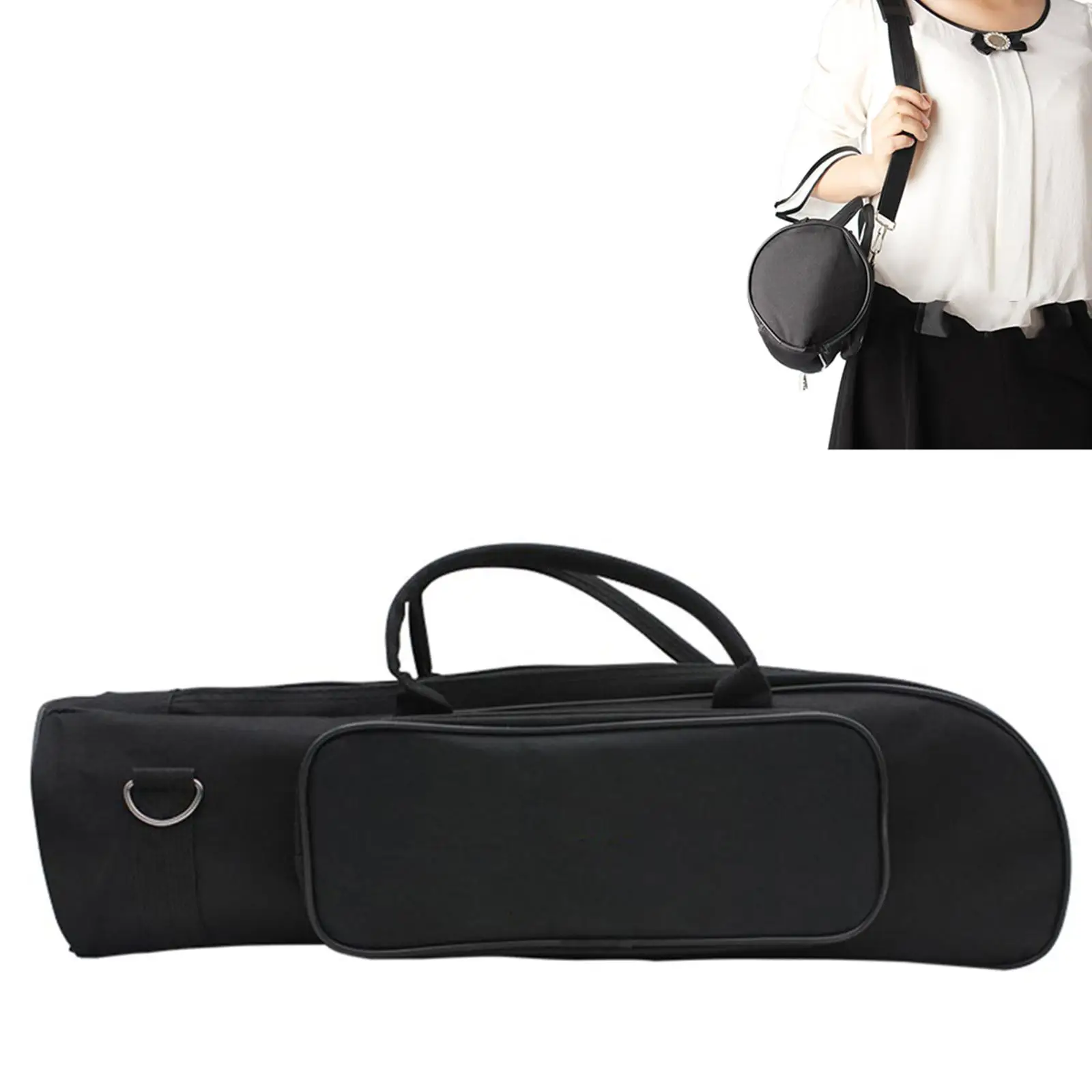Small Bag Conventional Trumpet Case for Major Black Travel Cases Wear-resistant Oxford Fabric
Small Bag Conventional Trumpet Case for Major Black Travel Cases Wear-resistant Oxford Fabric