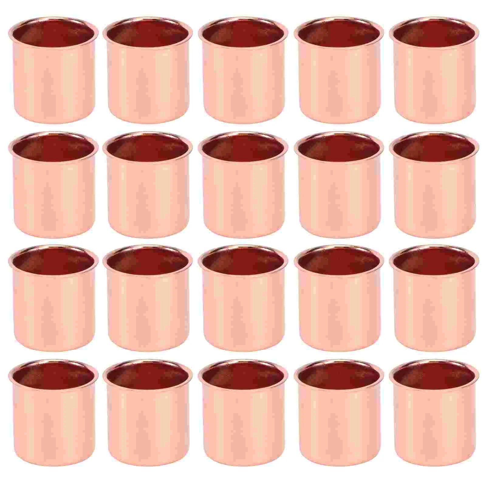 20 Pcs Candles Metal Holder Iron Candlesticks Conical Simple Table Golden Tealight
20 Pcs Candles Metal Holder Iron Candlesticks Conical Simple Table Golden Tealight