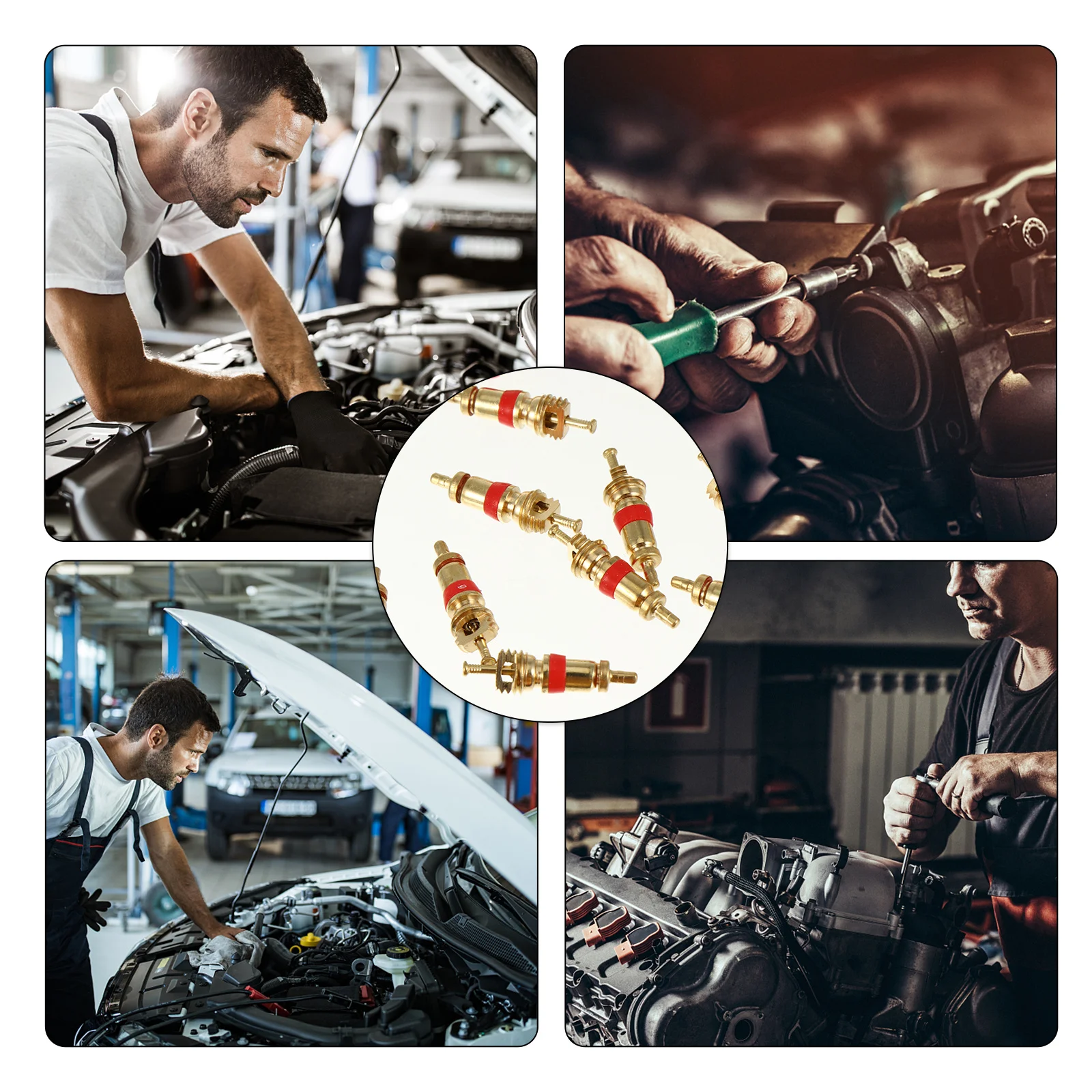 Набор для снятия сердцевин: ключ для снятия одной сердцевины с 30 насадками для ремонта шин, обслуживания автомобилей, мотоциклов, велосипедов и кондиционеров
Набор для снятия сердцевин: ключ для снятия одной сердцевины с 30 насадками для ремонта шин, обслуживания автомобилей, мотоциклов, велосипедов и кондиционеров