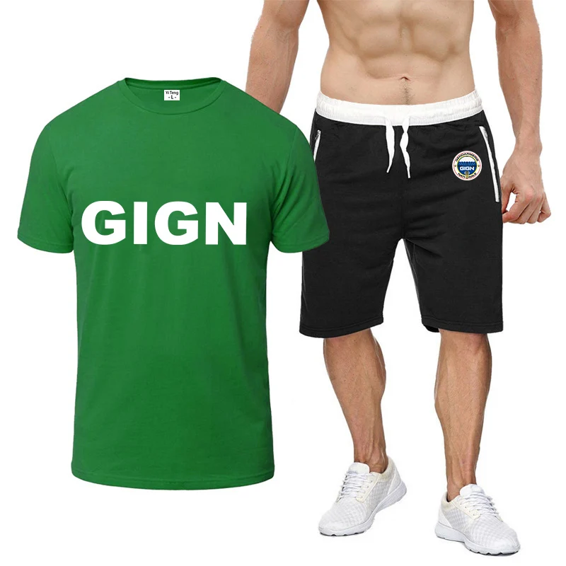 2024 France Gendarmerie GIGN Men Fashion New Eight-Color Short-Sleeved Set Comfortable Casual T-shirt +Shorts Printing Suit
2024 France Gendarmerie GIGN Men Fashion New Eight-Color Short-Sleeved Set Comfortable Casual T-shirt +Shorts Printing Suit