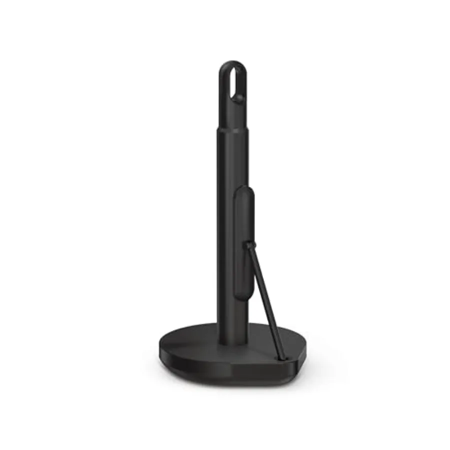 Tension Arm Countertop Paper Towel Holder, Easy One-Handed Tear, Standing Weighted Base with Finger Loop, Heavy Duty, Matte Bla
Tension Arm Countertop Paper Towel Holder, Easy One-Handed Tear, Standing Weighted Base with Finger Loop, Heavy Duty, Matte Bla