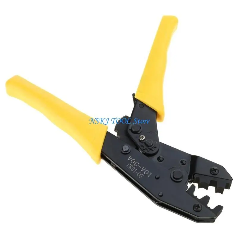 L8RC Ratcheting Wire Terminal Crimper Tool for Insulated Terminals Fixed Jaw Crimper Replace for Solar Crimper Panel PV-Cable 
L8RC Ratcheting Wire Terminal Crimper Tool for Insulated Terminals Fixed Jaw Crimper Replace for Solar Crimper Panel PV-Cable