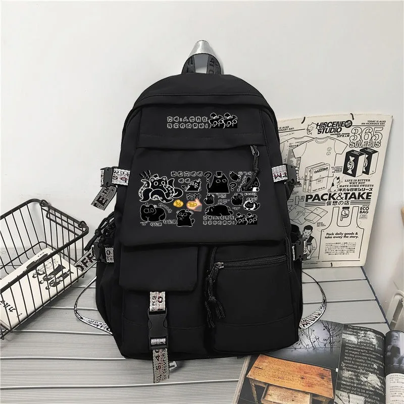 Black White, Lord of Mysteries, Student Kids Teens School Bags, Large Capacity Mochilas Anime Backpacks for Girls Boys Gift
Black White, Lord of Mysteries, Student Kids Teens School Bags, Large Capacity Mochilas Anime Backpacks for Girls Boys Gift