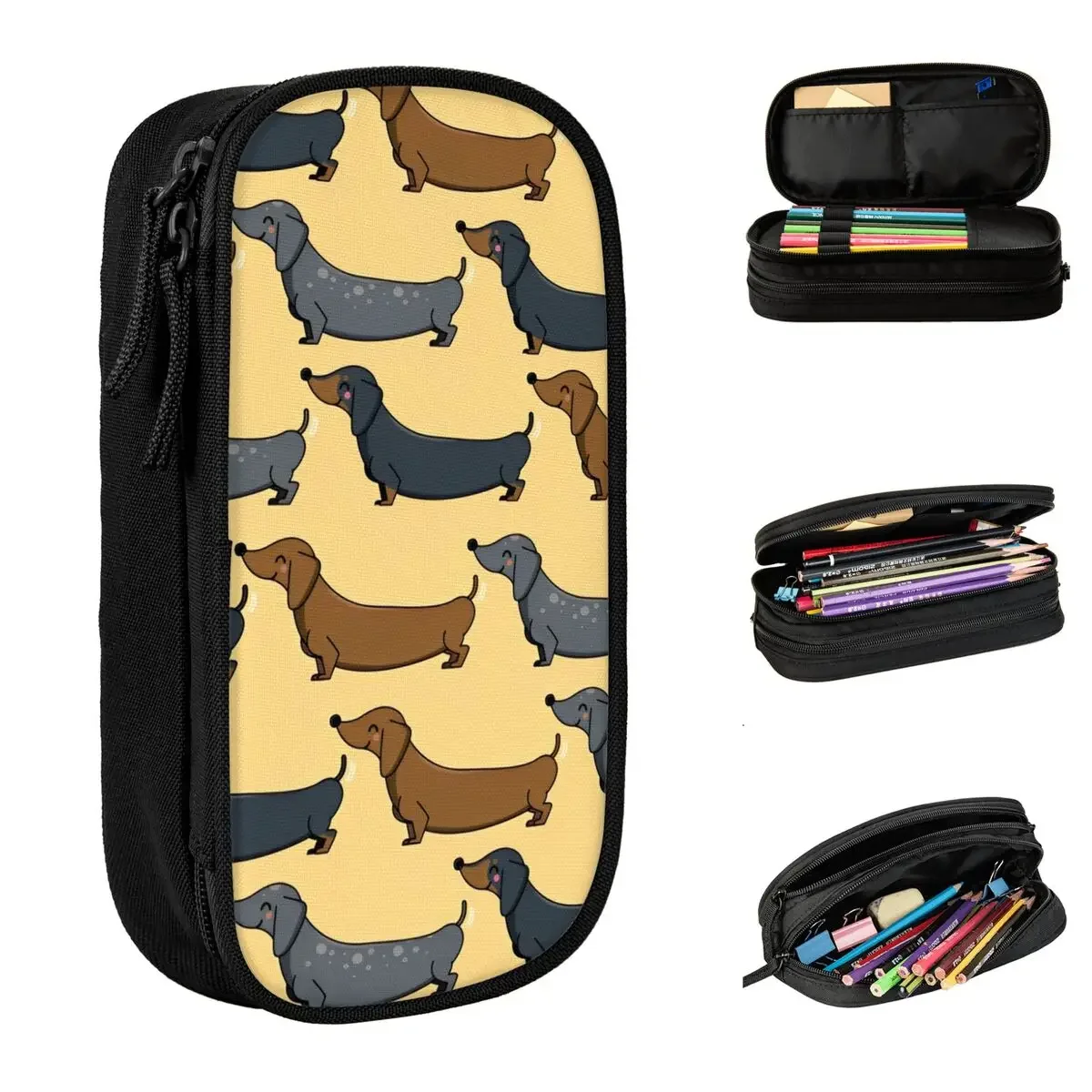 Dog Dachshund Christmas Dogs Funny Pencil Cases Pencilcases Pen Box Kids Large Storage Bag School Supplies Gift Stationery
Dog Dachshund Christmas Dogs Funny Pencil Cases Pencilcases Pen Box Kids Large Storage Bag School Supplies Gift Stationery