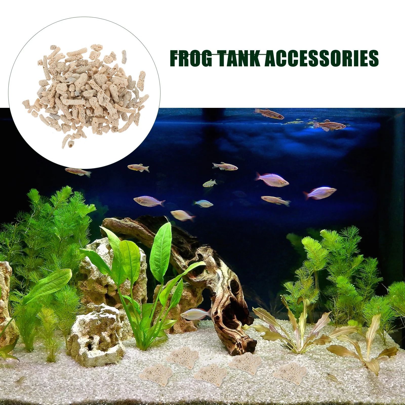 Fish Tank Decorations Aquarium Substrate Bone Gravels Crushed Coral for Freshwater Aquarium Water Purifying Filter Media Dried
Fish Tank Decorations Aquarium Substrate Bone Gravels Crushed Coral for Freshwater Aquarium Water Purifying Filter Media Dried