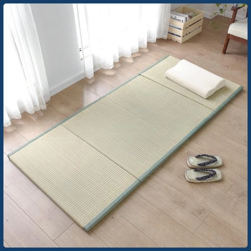 Японский складной матрас татами — коврик из натуральной травы и кокосовой пальмы для сна, йоги и домашнего декора, матрас из пены с эффектом памяти
Японский складной матрас татами — коврик из натуральной травы и кокосовой пальмы для сна, йоги и домашнего декора, матрас из пены с эффектом памяти