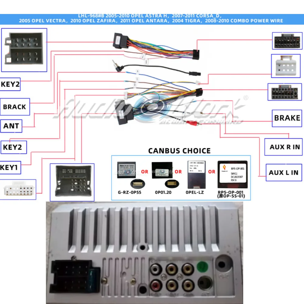 Canbus Box Wiring Harness Power Cable For OPEL Astra H Corsa Zafira Antara Combo Vectra Tigra Android Car Radio
Canbus Box Wiring Harness Power Cable For OPEL Astra H Corsa Zafira Antara Combo Vectra Tigra Android Car Radio