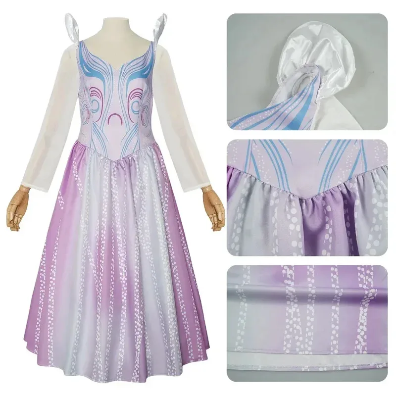 Cosplay costume of the movie witch Glinda. Women's pink dress. Suitable for Halloween and Christmas parties.
Cosplay costume of the movie witch Glinda. Women's pink dress. Suitable for Halloween and Christmas parties.