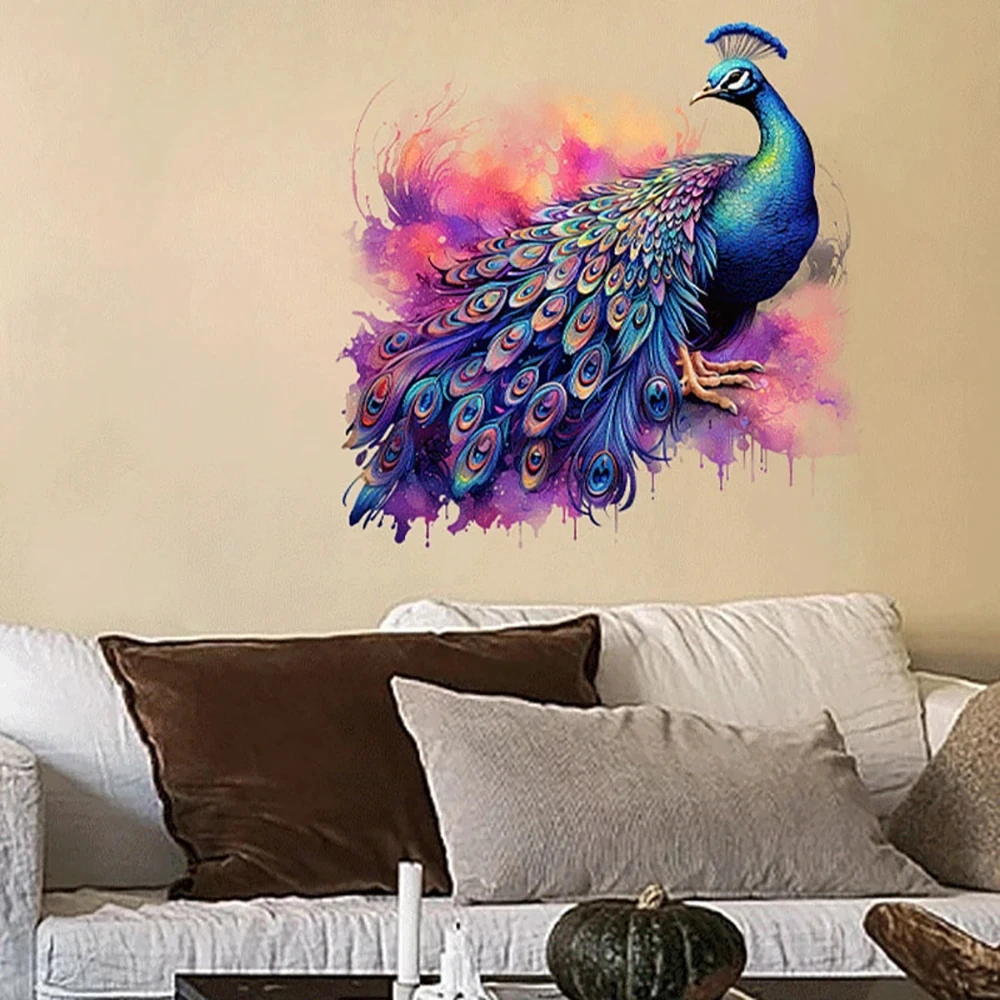 Beautiful Colorful Gorgeous Peacock Wall Sticker Living-room Kids Room Restaurants Background Home Decor Decal Wallpaper Poster
Beautiful Colorful Gorgeous Peacock Wall Sticker Living-room Kids Room Restaurants Background Home Decor Decal Wallpaper Poster