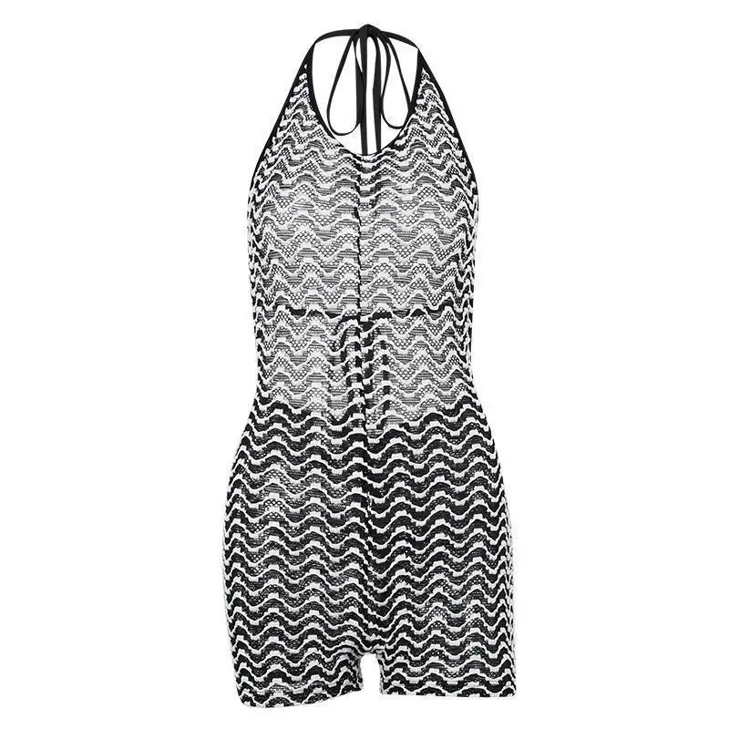 Summer new necklaces, tight black and white striped tight-fitting jumpsuits, casual and versatile shorts
Summer new necklaces, tight black and white striped tight-fitting jumpsuits, casual and versatile shorts