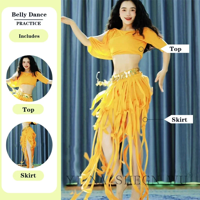 Костюм танцовщицы живота для женщин, сексуальный топ + сексуальная барабанная юбка-соло, 2 предмета, одежда для восточного танца живота, одежда для танца живота
Костюм танцовщицы живота для женщин, сексуальный топ + сексуальная барабанная юбка-соло, 2 предмета, одежда для восточного танца живота, одежда для танца живота