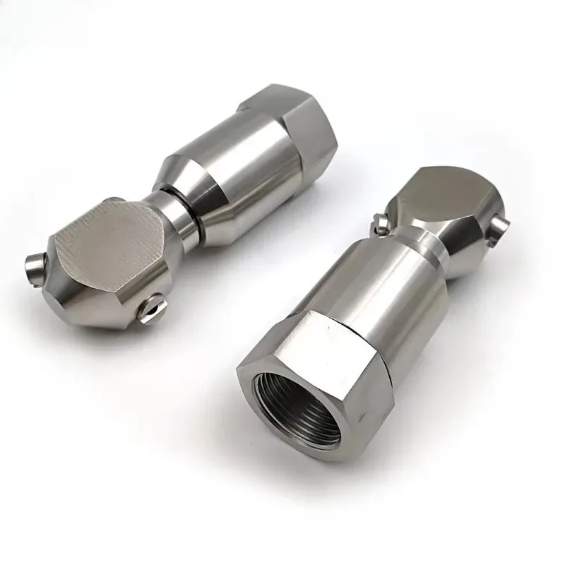 【Specialized】360 Degree Automatic Rotating High Pressure Stainless Steel Fan Nozzle for CIP Tank Container Cleaning
【Specialized】360 Degree Automatic Rotating High Pressure Stainless Steel Fan Nozzle for CIP Tank Container Cleaning