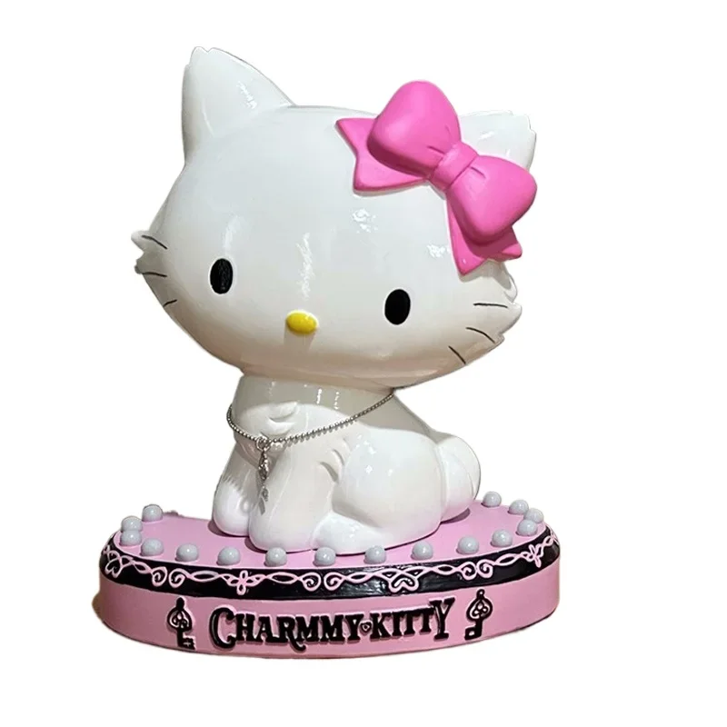 Sanrio Charmmy Kitty Cat, милые украшения из смолы, банковская фигурка, аниме, копилка, копилка для монет, игрушка для дома, подарки на день рождения, Рождество
Sanrio Charmmy Kitty Cat, милые украшения из смолы, банковская фигурка, аниме, копилка, копилка для монет, игрушка для дома, подарки на день рождения, Рождество
