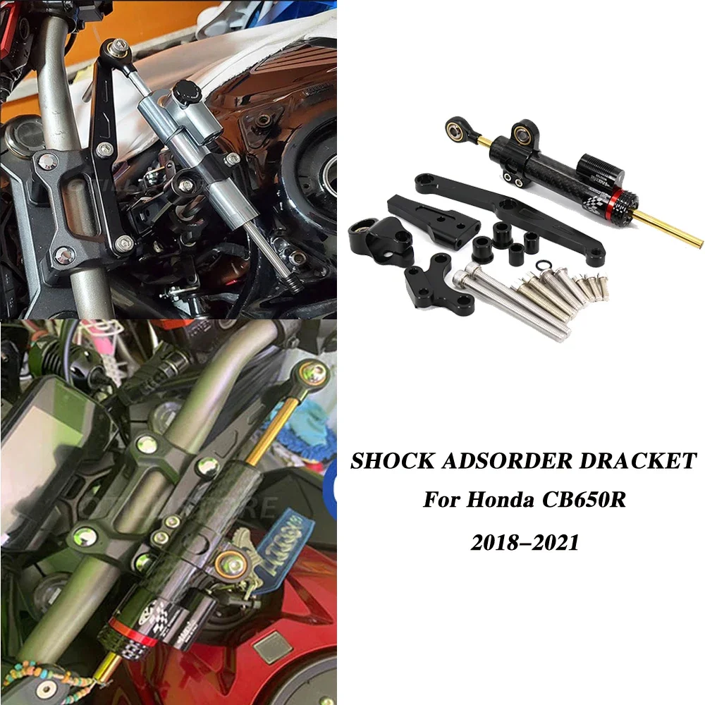 2021-2018 2019 2020 For Honda CB650R CB 650 R Motorcycle Steering Stabilizer Damper Mounting Bracket Kit
2021-2018 2019 2020 For Honda CB650R CB 650 R Motorcycle Steering Stabilizer Damper Mounting Bracket Kit