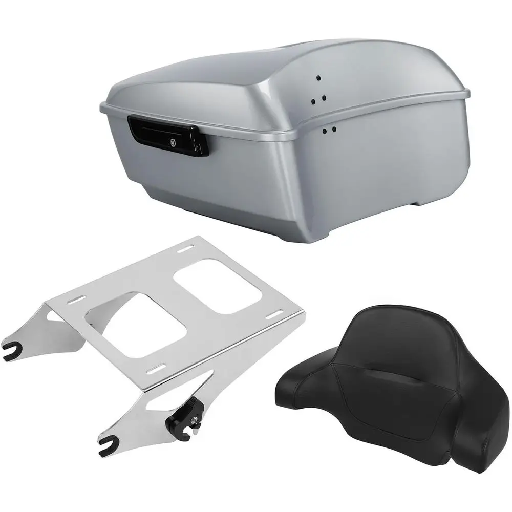 Atlas Silver Metallic King Tour Lage Trunk Backrest Mount Rack its or Road Glide LLimited LTRK 2024 Touring 14-25
Atlas Silver Metallic King Tour Lage Trunk Backrest Mount Rack its or Road Glide LLimited LTRK 2024 Touring 14-25