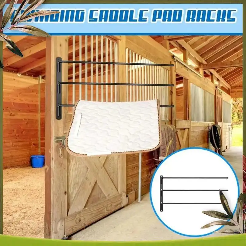 Reliable-Horse Blanket Holder Horse Tackstorage Swinging Blanket Rack 180 Degree Swing Out Sturdy Saddle Pad Rack Attachment
Reliable-Horse Blanket Holder Horse Tackstorage Swinging Blanket Rack 180 Degree Swing Out Sturdy Saddle Pad Rack Attachment