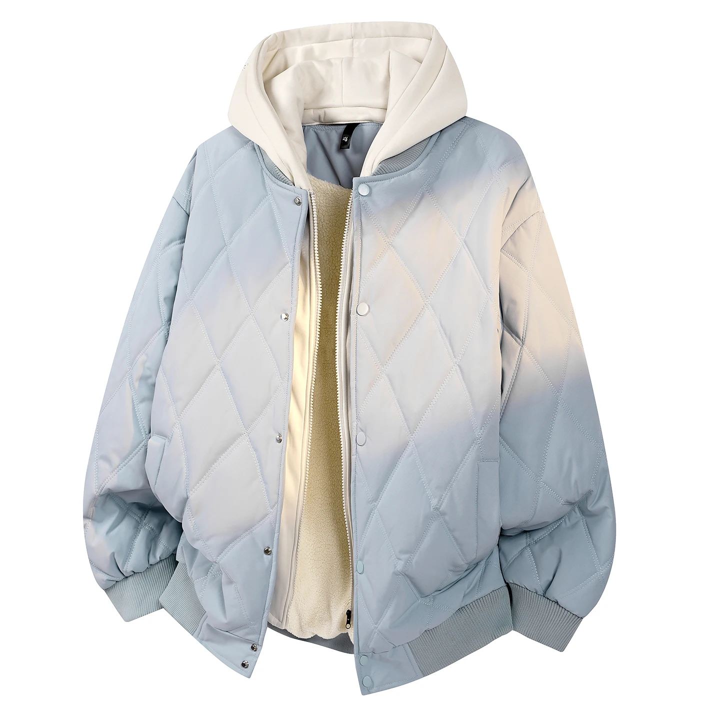 Mens Hooded Parkas Unisex Cotton Padded Winter Jacket Fashion Warm Thicken Coats Outdoor Style Loose Thickened Fleece Parkas
Mens Hooded Parkas Unisex Cotton Padded Winter Jacket Fashion Warm Thicken Coats Outdoor Style Loose Thickened Fleece Parkas