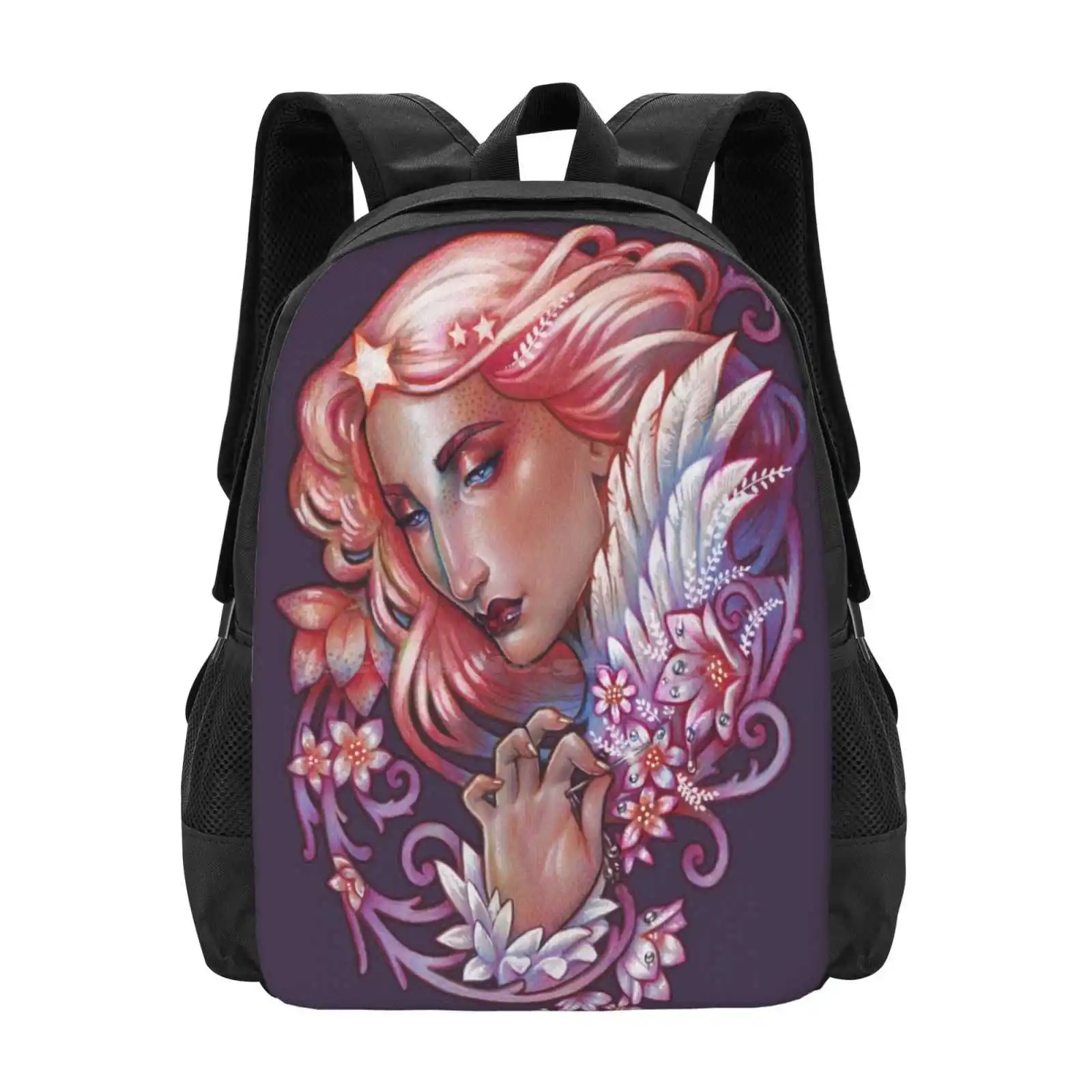 Morning Star Hot Sale Schoolbag Backpack Fashion Bags Morning Star Original Art Dollmaker Sunrise Art Nouveau Delicate Lips
Morning Star Hot Sale Schoolbag Backpack Fashion Bags Morning Star Original Art Dollmaker Sunrise Art Nouveau Delicate Lips