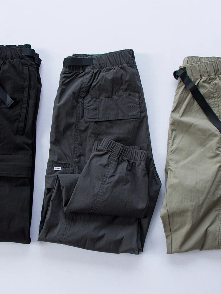 Qui Dry Thin Outdoor Sports Pants Loose Casual Lightweight Men's Workwear Trousers Summer Long Pants Elastic Loose Fit
Qui Dry Thin Outdoor Sports Pants Loose Casual Lightweight Men's Workwear Trousers Summer Long Pants Elastic Loose Fit