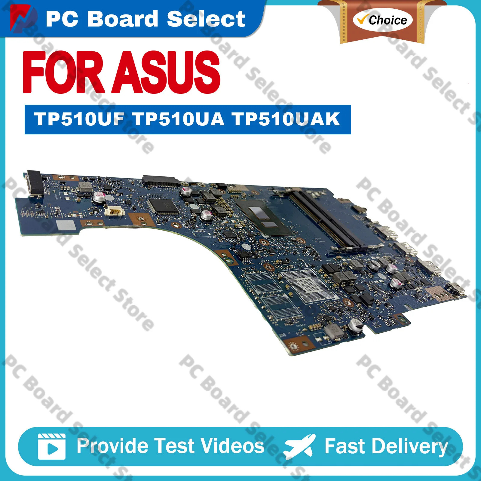 TP510UA TP510U Laptop Motherboard For ASUS VivoBook Flip TP510UQ TP510UF TP510UAR Notebook Mainboard With I3 I5 I7 CPU
TP510UA TP510U Laptop Motherboard For ASUS VivoBook Flip TP510UQ TP510UF TP510UAR Notebook Mainboard With I3 I5 I7 CPU