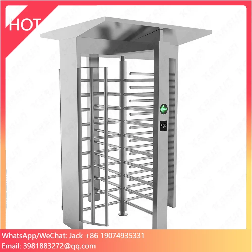 KARSUN Biometric QRcode Full Height Stadium Turnstile With Widened Top Cover For Enhanced Security
KARSUN Biometric QRcode Full Height Stadium Turnstile With Widened Top Cover For Enhanced Security