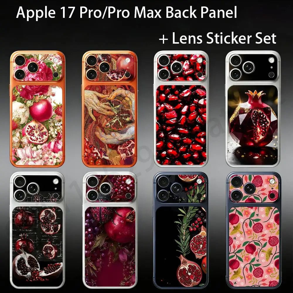 Fruit Pomegranate Painting For iPhone 17proMax/17pro Full Cover Decal Skin Wrap Colorful Rear Protective Sticker Film
Fruit Pomegranate Painting For iPhone 17proMax/17pro Full Cover Decal Skin Wrap Colorful Rear Protective Sticker Film