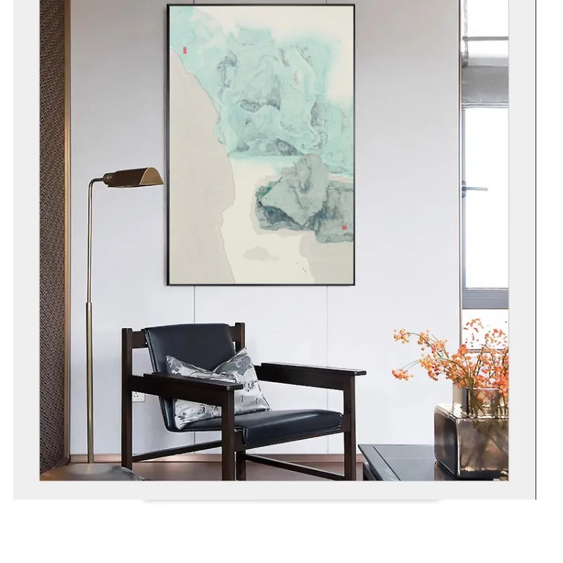 New Chinese Zen landscape decoration living room sofa background wall entrance tea room canvas painting
New Chinese Zen landscape decoration living room sofa background wall entrance tea room canvas painting