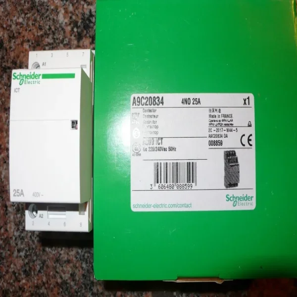 2026 Tetrapolar Contactor 25a 220v, 4 No A9c20834 Brand New Original Spot Plc
2026 Tetrapolar Contactor 25a 220v, 4 No A9c20834 Brand New Original Spot Plc
