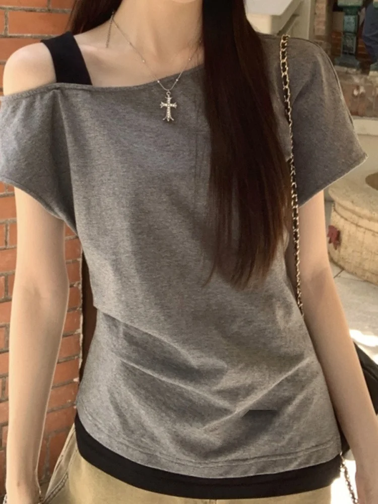 Женская футболка American Sle Slim Fit ort Sve, свободный топ с полосками Faion, повседневная одежда для молодых женщин
Женская футболка American Sle Slim Fit ort Sve, свободный топ с полосками Faion, повседневная одежда для молодых женщин